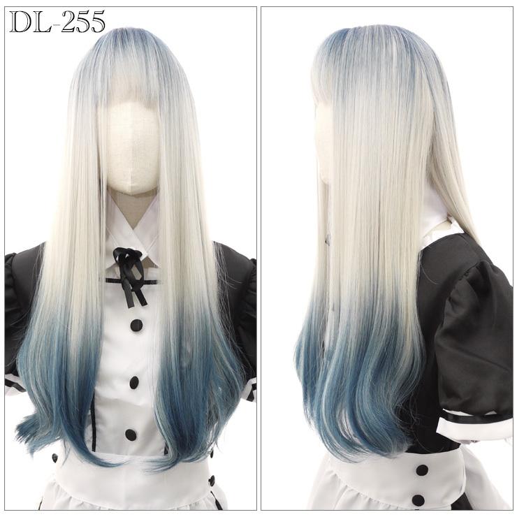 フルウィッグ 原宿系ロリータロングウィッグ（レディース 女性用