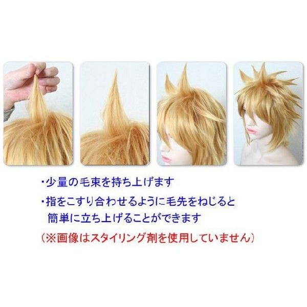 コスプレウィッグ ミディアムレイヤーウィッグ ナチュラルブラック