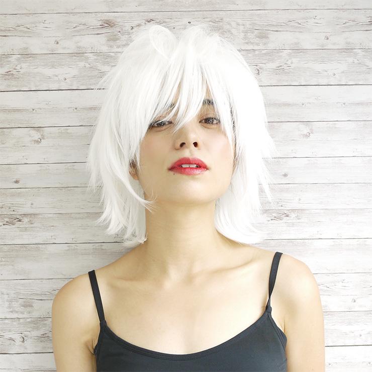 コスプレウィッグ ナチュラルブラック ダークブルーブラック シルバー ダークグレー ワインレッド ブロンド ホワイトミルキー アッシュ ピンク グリーン Setml ウィッグ専門店richair リシェール 通販 Yahoo ショッピング