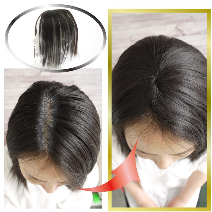 ウィッグ 部分ウィッグ 白髪隠し 送料無料 分け目用ヘアピース ウィッグ 部分ウィッグ 白髪隠し 送料無料 分け目用ヘアピース