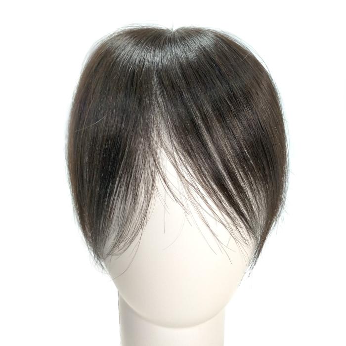 頭頂部カバーウィッグ 前髪カット済み 前髪12cm 他15cm 人毛100 総手植え 全面人工皮膚 06 薫 風 通販 Yahoo ショッピング