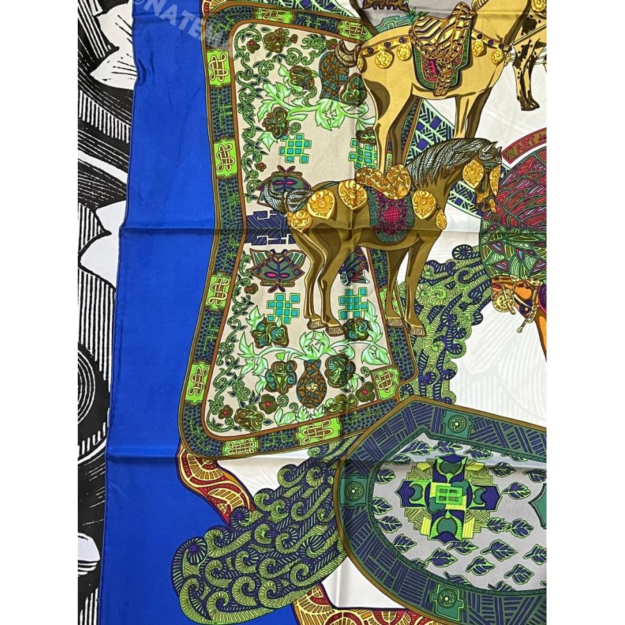 HERMES エルメス スカーフ 90 カレ ART des STEPPES ステップ HERMES エルメス スカーフ 90 カレ ART des STEPPES ステップ