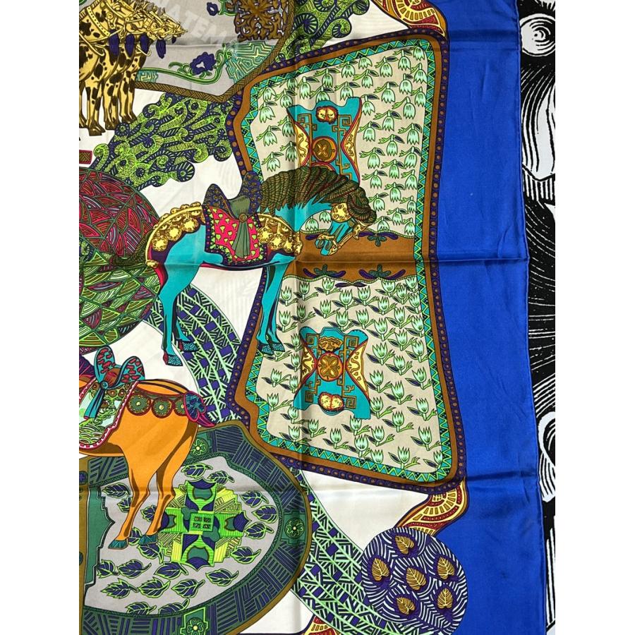 HERMES エルメス スカーフ 90 カレ ART des STEPPES ステップ HERMES エルメス スカーフ 90 カレ ART des STEPPES ステップ
