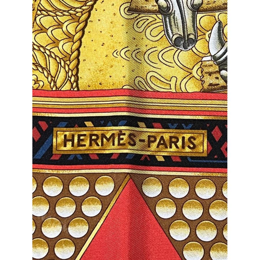 中古 美品 エルメス スカーフ 90 カレ HERMES L