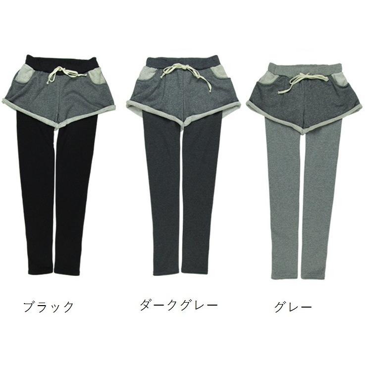 ショートパンツ ホットパンツ 付き 短パン レギンス スエット ショートパンツ ホットパンツ 付き 短パン レギンス スエット