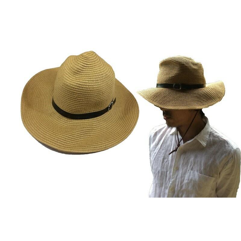 麦わら帽子 男 メンズ 形は自由自在 収納 簡単 大きいサイズ 大きめ