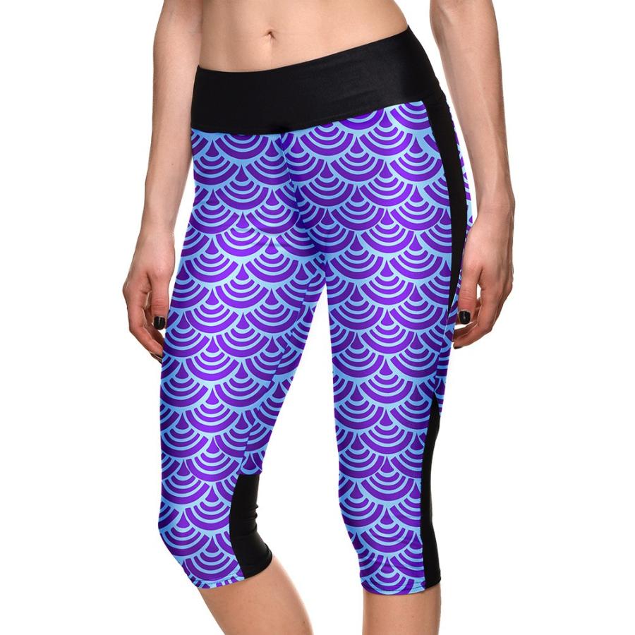 inner fire ヨガ レギンス 7分丈　サイズXS 新品未使用 7分丈 グラフィック 幾何学柄 7分 七分丈 レギンス フリーサイズ