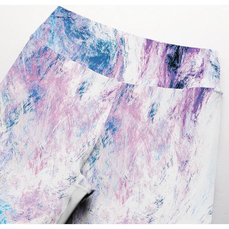 グラデーション カラフル サイケデリック レギンス レギパン スパッツ