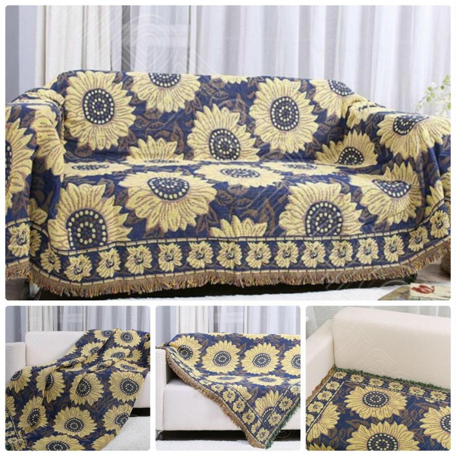 エーケルンド　ブランケット　マルチカバー　テーブルクロス ブランケット ギンガムチェック 小花柄 マルチカバー テーブルクロス