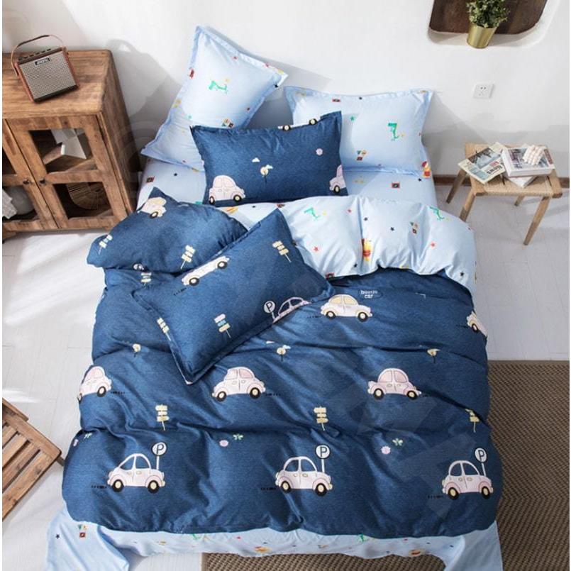 シングルサイズ ベッド シーツセット 枕カバー 三点セット猫 うさぎ