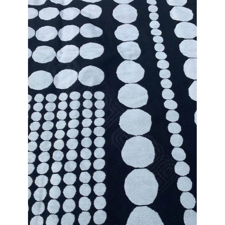 ブランケット モノクロ 黒白 モノトーン 水玉 モダンデザイン 年中使用