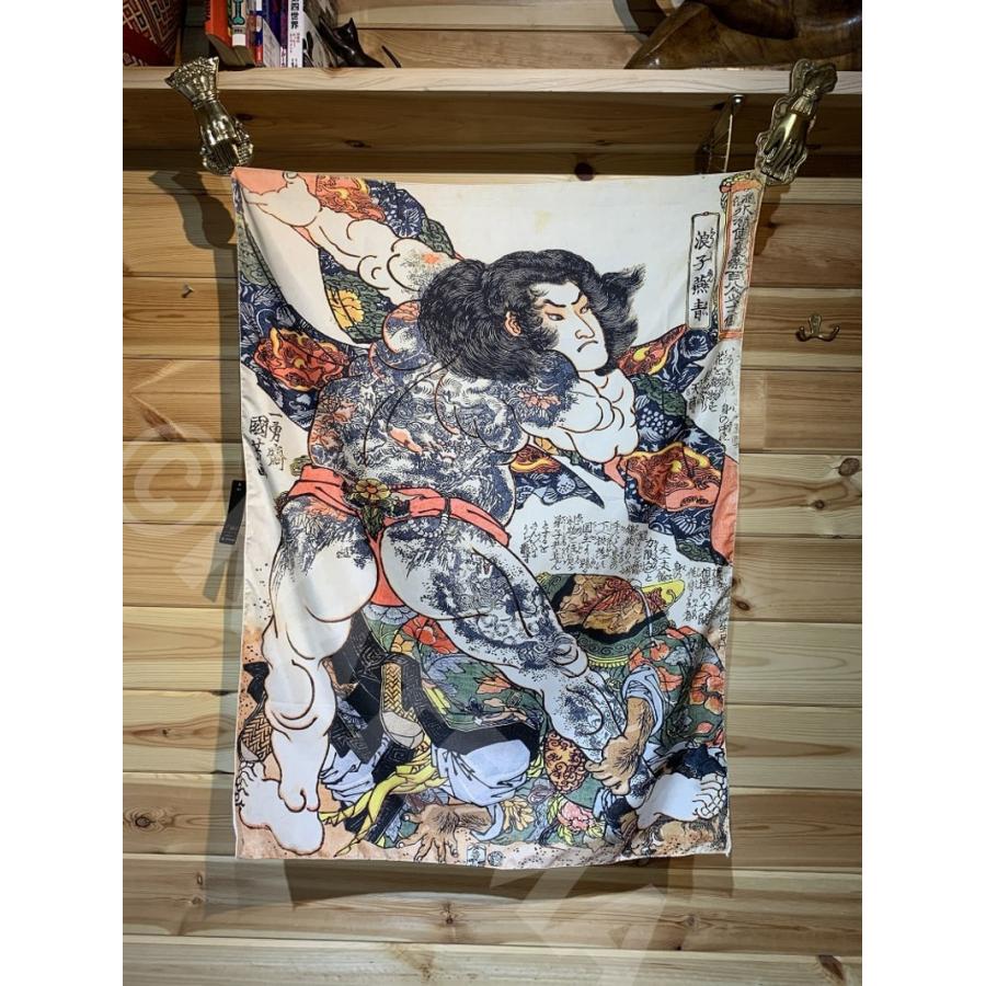 浮世絵 刺青 入れ墨 TATOO タトゥー 水滸伝 タペストリー 歌川 浮世絵 刺青 入れ墨 TATOO タトゥー 水滸伝 タペストリー 歌川