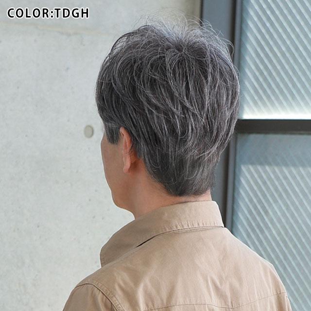 人工頭皮がついてリニューアル】ウィッグ メンズ 男性用かつら 男性用