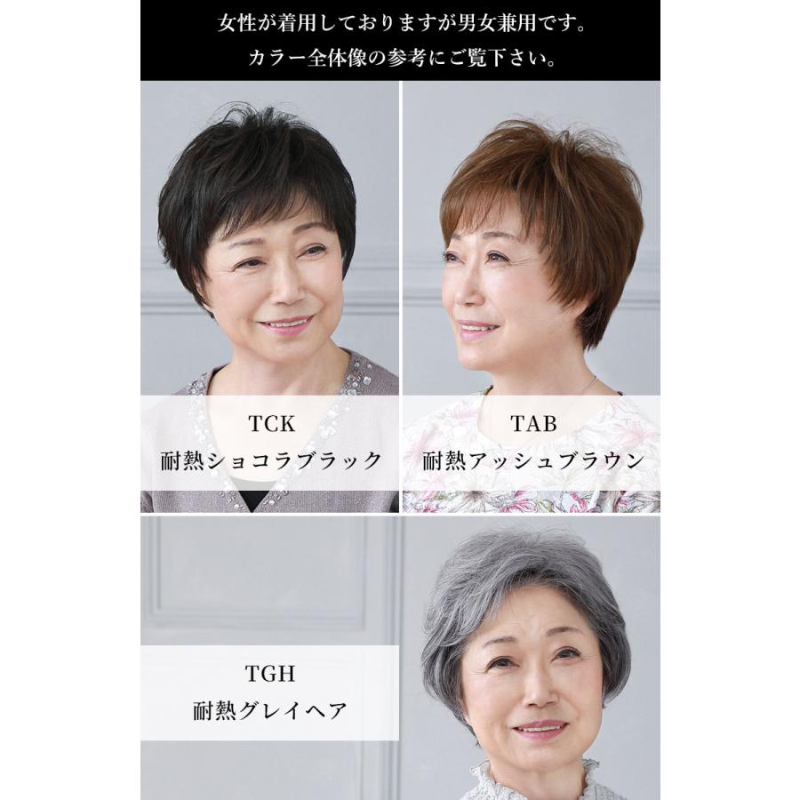 人工頭皮がついてリニューアル】ウィッグ メンズ 男性用かつら 男性用