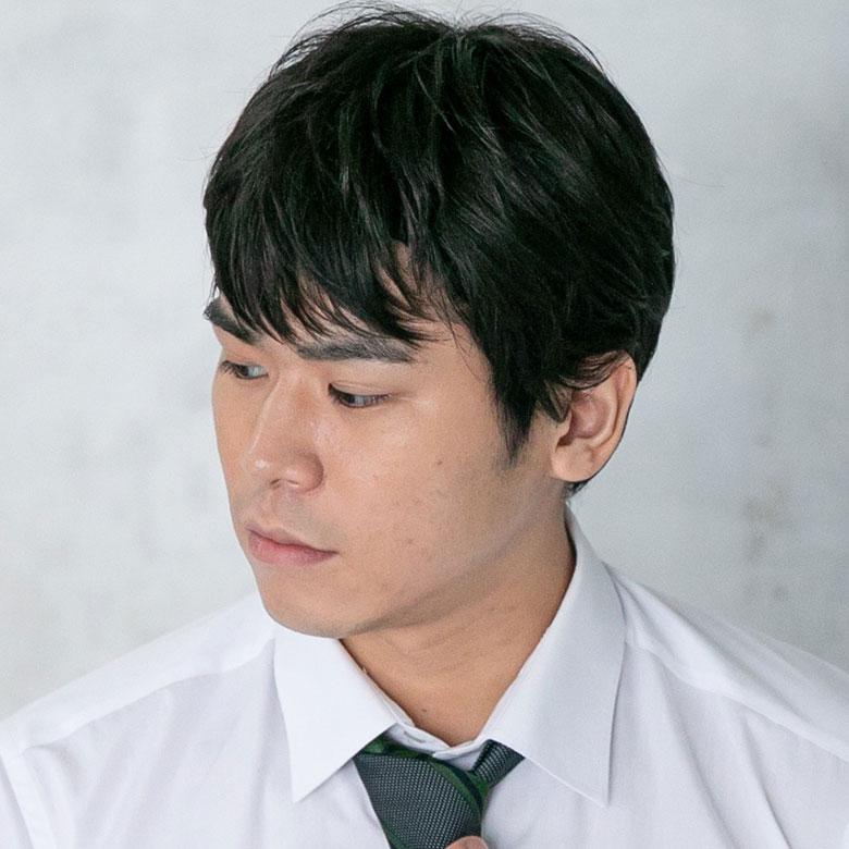 メンズウィッグ 男性用ウィッグ メンズ 609 男性用かつら 黒 ビジネス