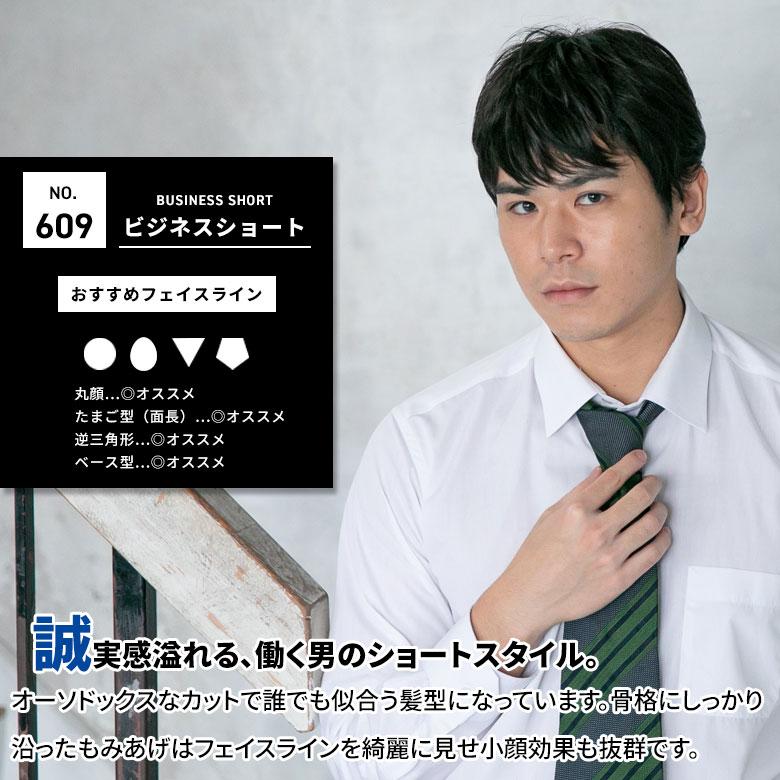 メンズウィッグ 男性用ウィッグ メンズ 609 男性用かつら 黒 ビジネス