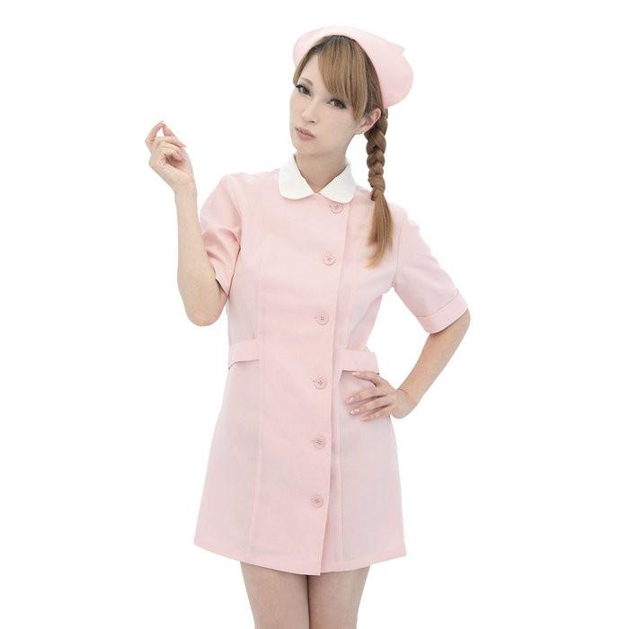 コスプレ コスチューム 衣装 ナース Akibaパステルピュアナース ピンク 白襟ピンクナース服 清純系 本格派コスプレ Mサイズ At11 Ka0108pi ウィッグランド 通販 Yahoo ショッピング