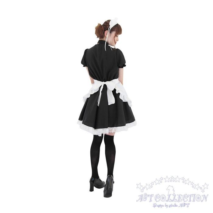 コスプレ メイド メイド服 コスプレ アニメ コスプレ アキバ系 Kh0023bk コルセットメイド At7 Kh0023bk ウィッグランド 通販 Yahoo ショッピング