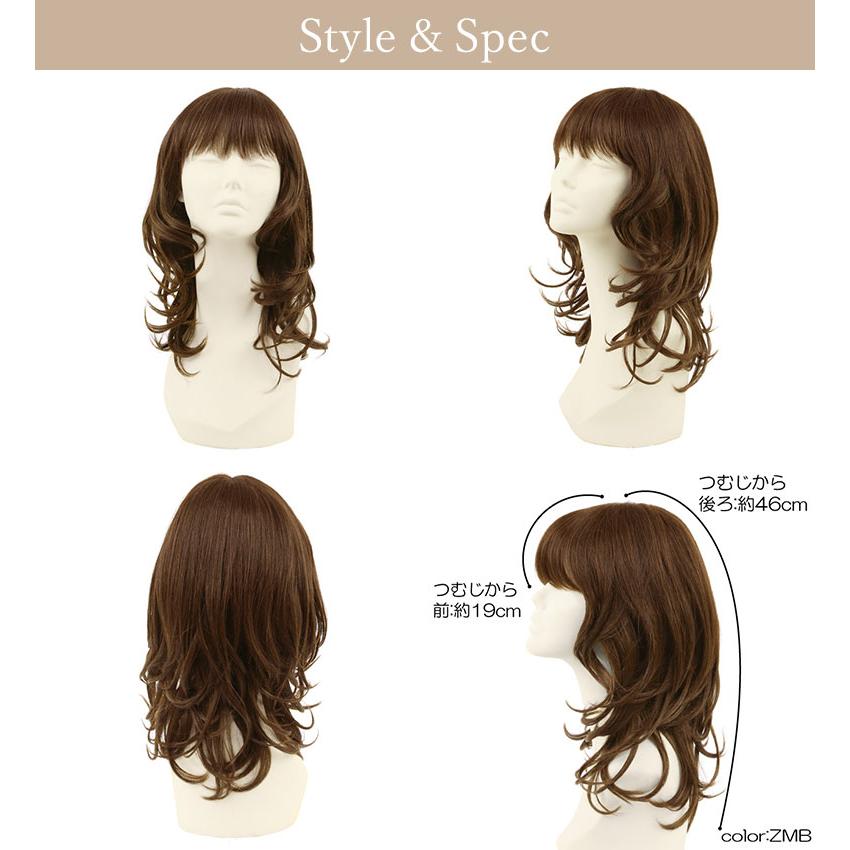 医療用 ウィッグ 人毛 ミックス フルウィッグ オール 総手植え 女性