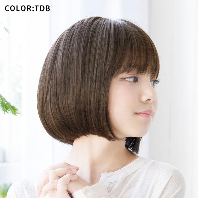 ウィッグ フルウィッグ プリシラ BO-10 ウィッグ 子供用にも お子様用医療ウィッグとしても 帽子ウィッグフィット ボブ 医療用 送料無料の画像