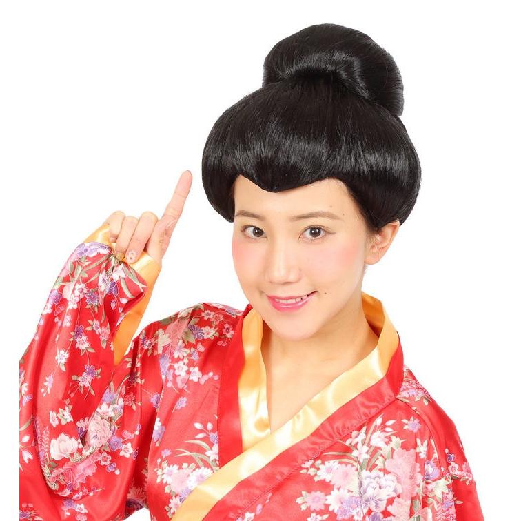 カツランド 日本髪 仮装 ウィッグ イベント コスプレ : ウィッグ