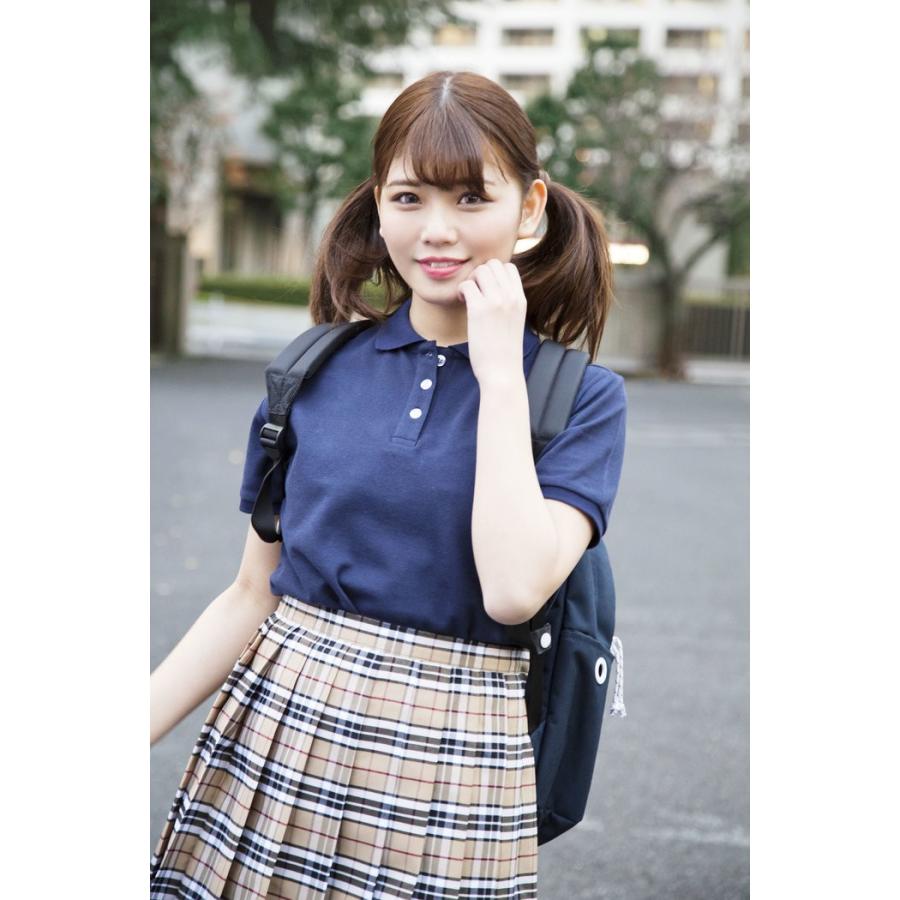 TE-18SS ポロシャツ 紺 L TeensEver JK 舞台 インスタ映え 制服