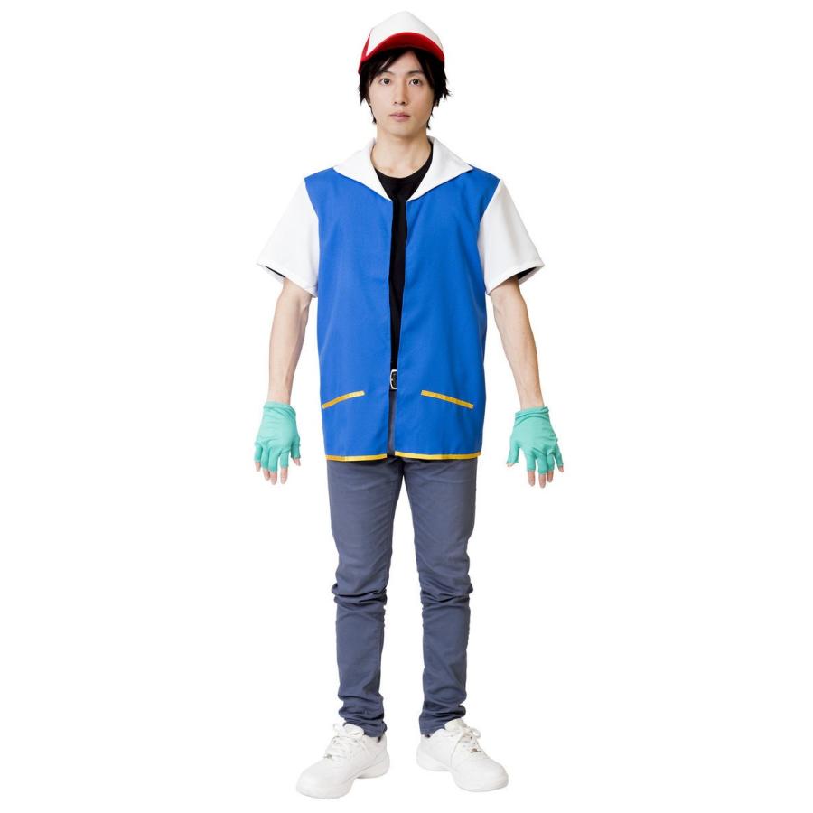 ゲット少年 ポケモン ポケットモンスター さとし なりきりキャラ コスプレ コスチューム ユニセックス 男女兼用 仮装 変装 衣装 パーティー Cl18 1476 ウィッグランド 通販 Yahoo ショッピング