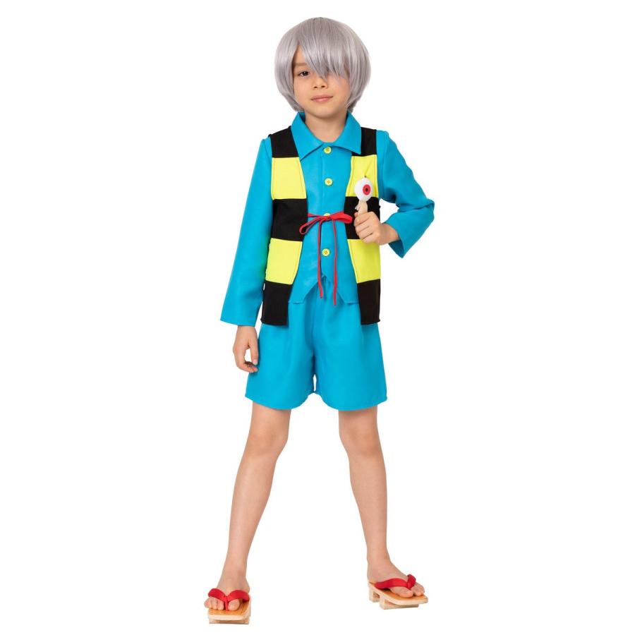ゲゲゲの鬼太郎公式 鬼太郎 キッズ 140 仮装 衣装 コスチューム コスプレ 男の子 女の子 Cl19 6662 ウィッグランド 通販 Yahoo ショッピング