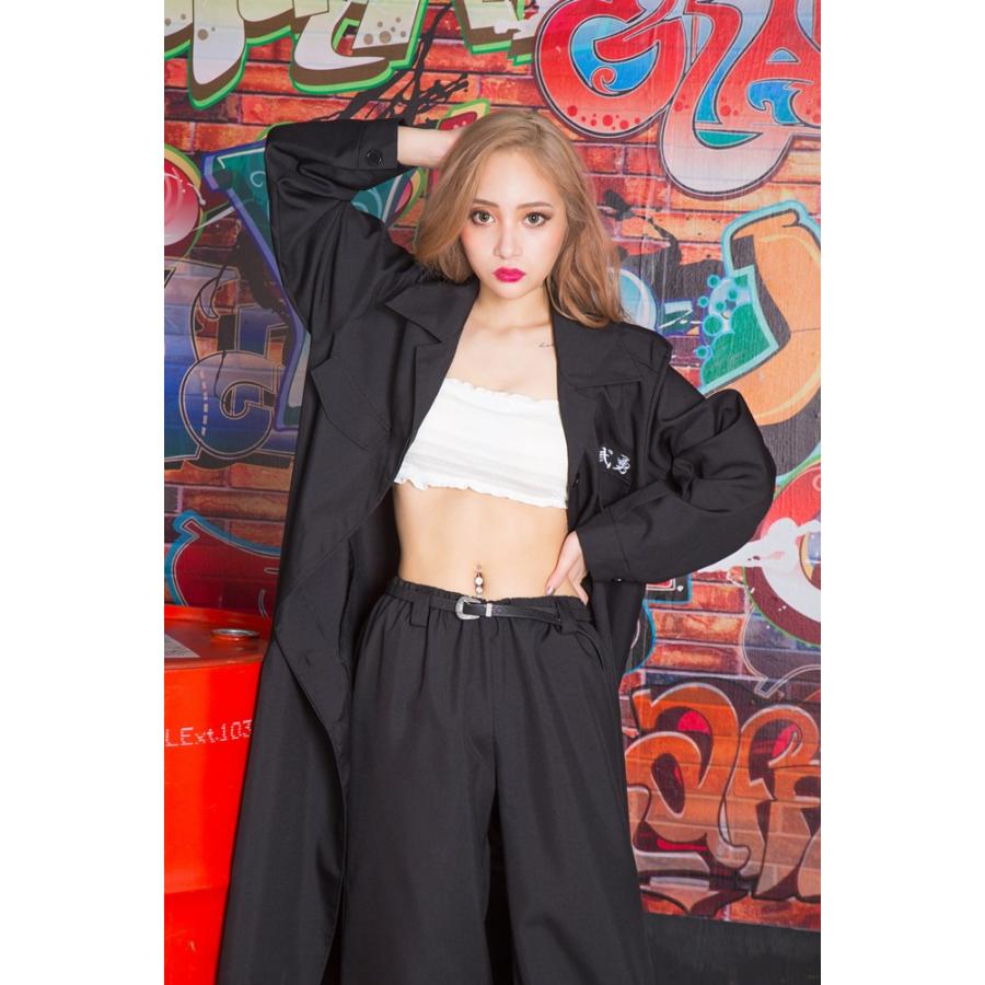 NP レディース特攻服 天下無敵 黒 ツッパリ ヤンキー つっぱり