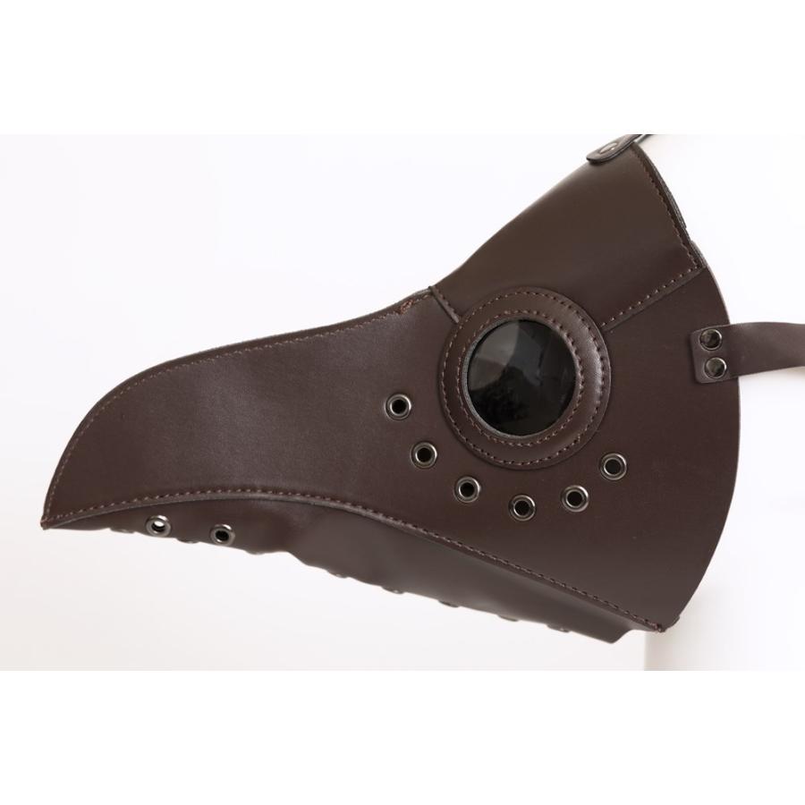 NP ペストマスク ブラウン 仮面 マスク 仮装 スチームパンク インスタ