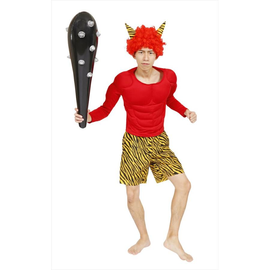 青鬼 赤鬼 衣装 赤鬼青鬼 お面 コスプレ 節分衣装 鬼 赤鬼参上