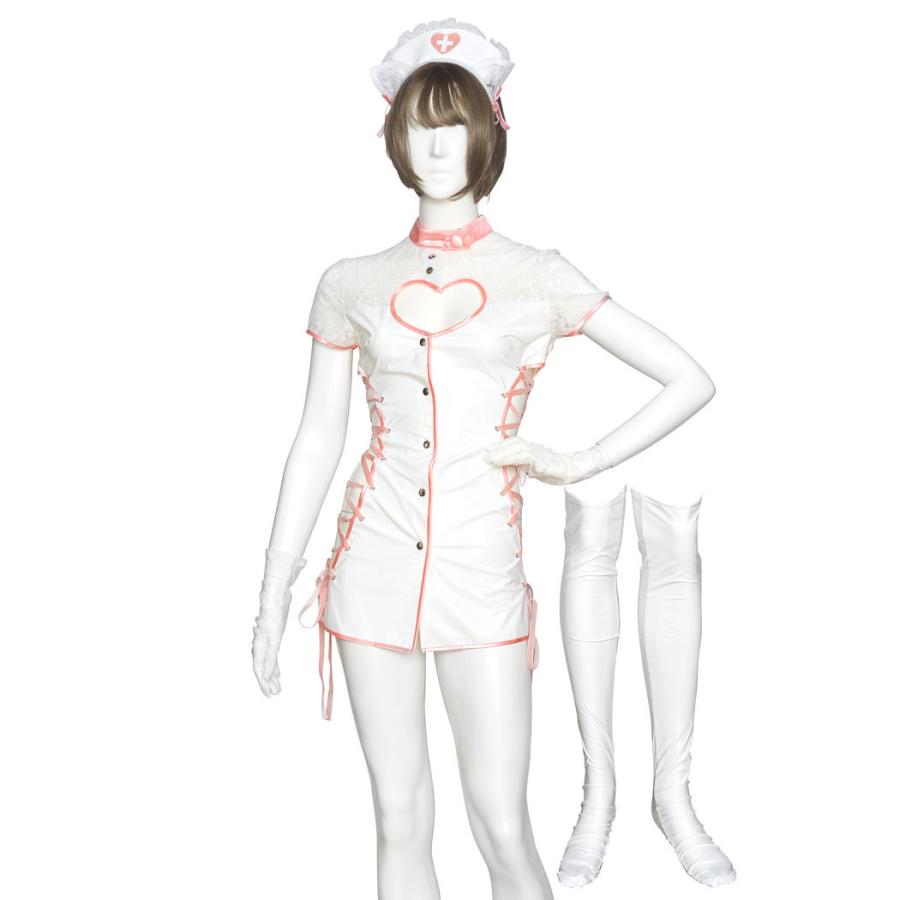 ナース服 コスプレ衣装 ホワイト シュガー ナース服 コスプレ衣装