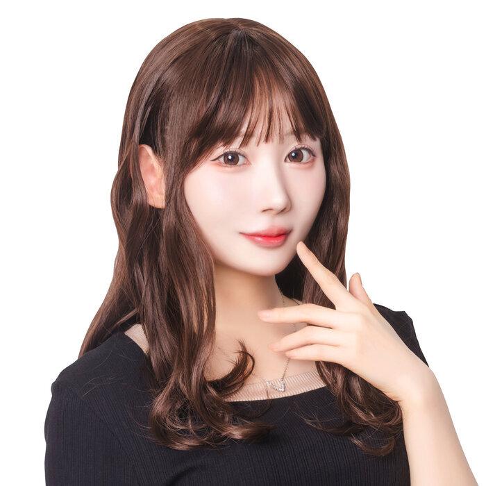 WIGGY RICH ウェーブミディアム ショコラブラウン ウィッグ 耐熱