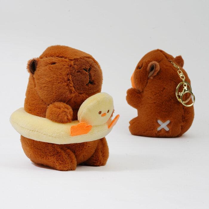チャビマル ブラックホール カピバラぬいぐるみ かわいい アニマル