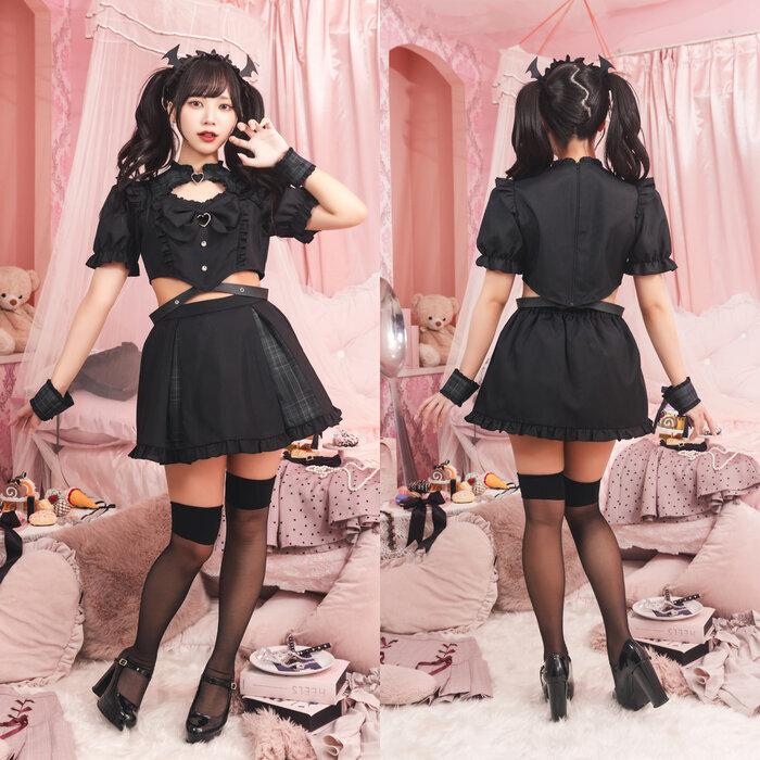 ヤムヤムヤミー 依存デビル 闇可愛い地雷系コスチューム コスプレ