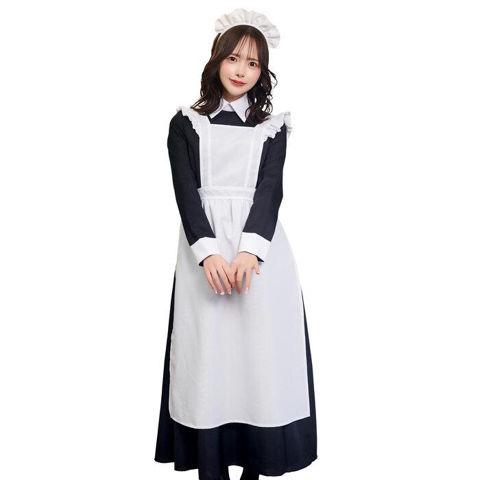 メイド ロング NP レディース コスチューム コスプレ : ウィッグランド