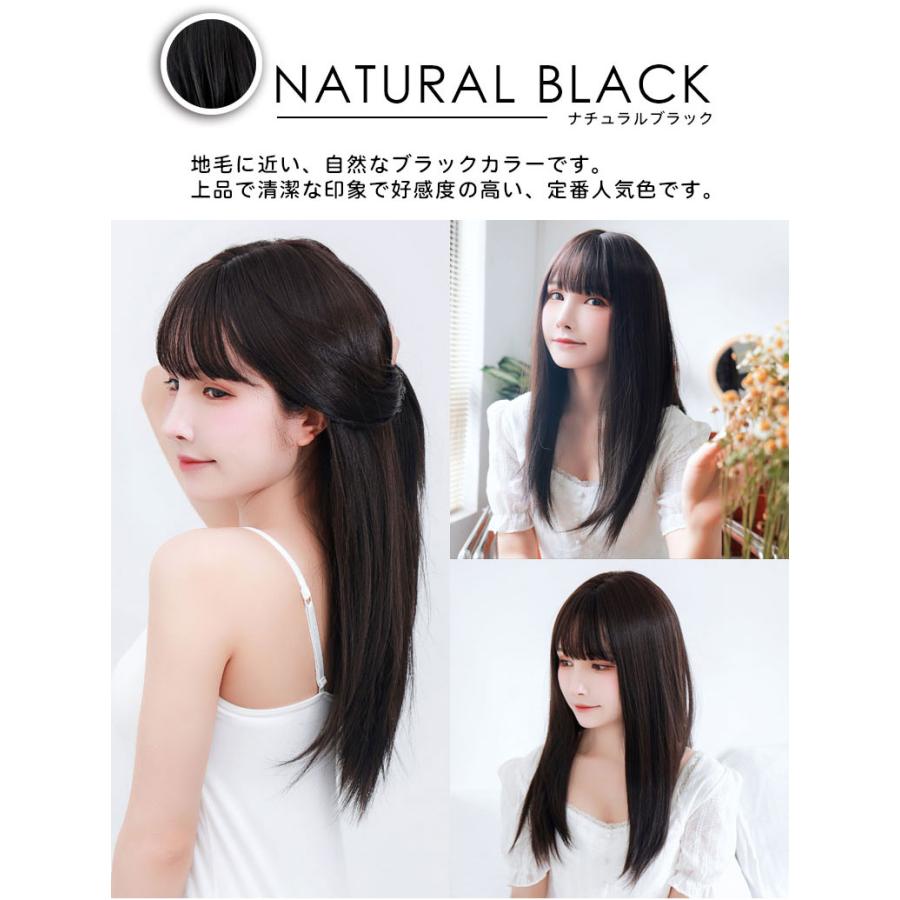 ウィッグ フルウィッグ テフリ TefuRe ピュアロングストレート テカリ