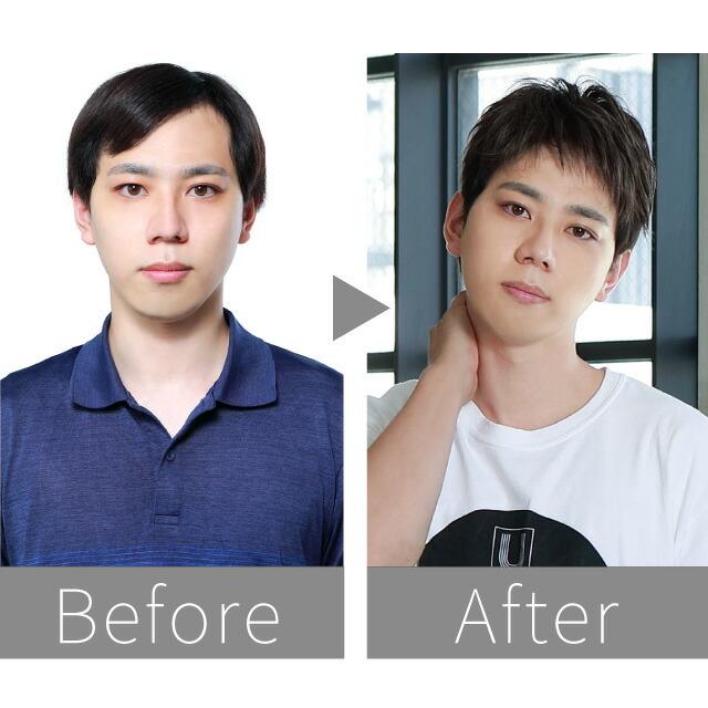 ウィッグ かつら 部分 男性用 頭頂部 薄毛 円形脱毛症 隠す メンズ 白髪 五分ウィッグ レイヤーショート メンズウィッグ プリシラ（GB-22）の画像