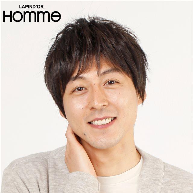 メンズウィッグ ラパンドアール・オム ストリームショート ディープ