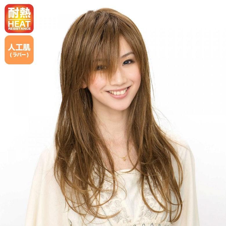 ラパン ウィッグ ロング J-5925 スウィートローレイヤー メイプル