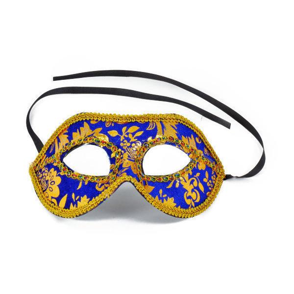 日本全国 送料無料 ドミノアイマスク フュージョン ブルー ハロウィンコスプレ 仮装衣装 ハロウィンマスク ベネチアンマスク 仮装、変装 