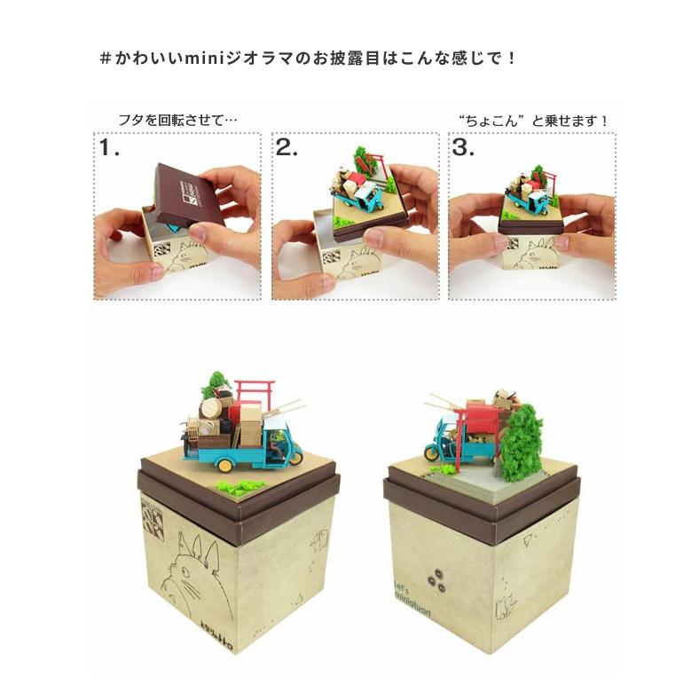 スタジオジブリmini となりのトトロ お引越し みにちゅあーとキット
