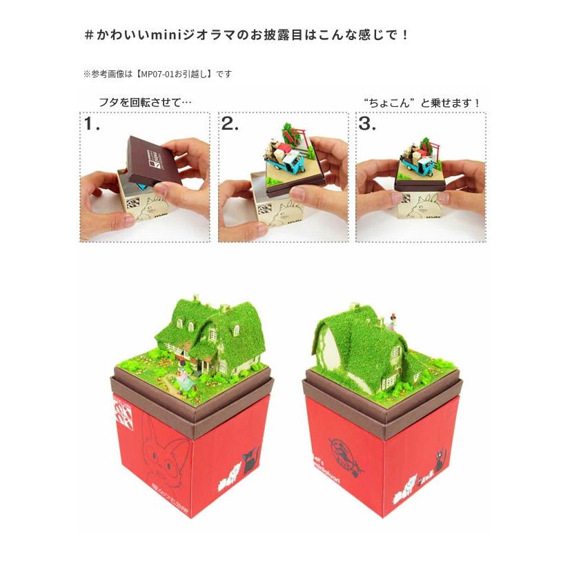 スタジオジブリmini 魔女の宅急便 オキノ邸 みにちゅあーとキット NON