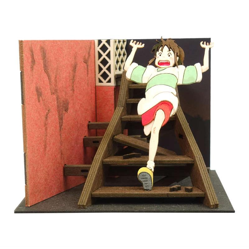 スタジオジブリmini 千と千尋の神隠し 階段を走る千尋 みにちゅあーと