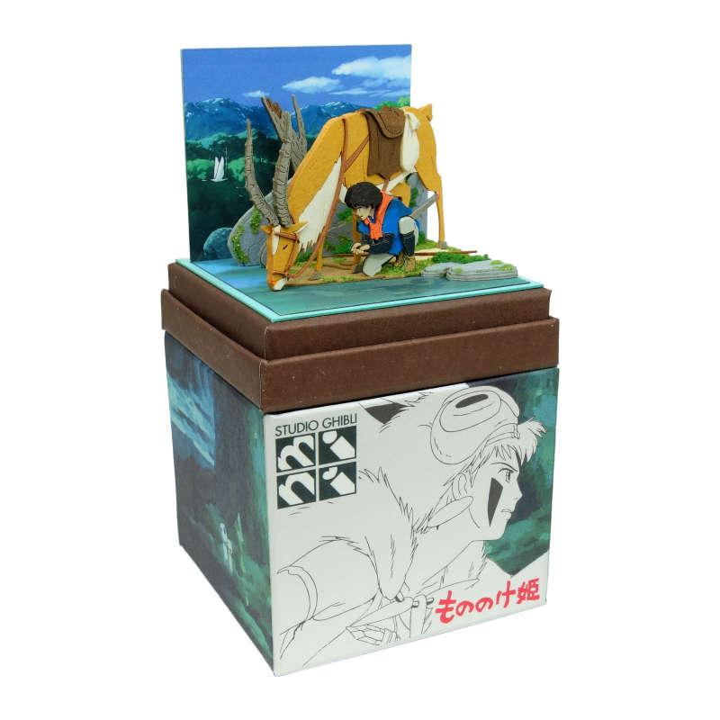スタジオジブリmini もののけ姫 アシタカとヤックル みにちゅ