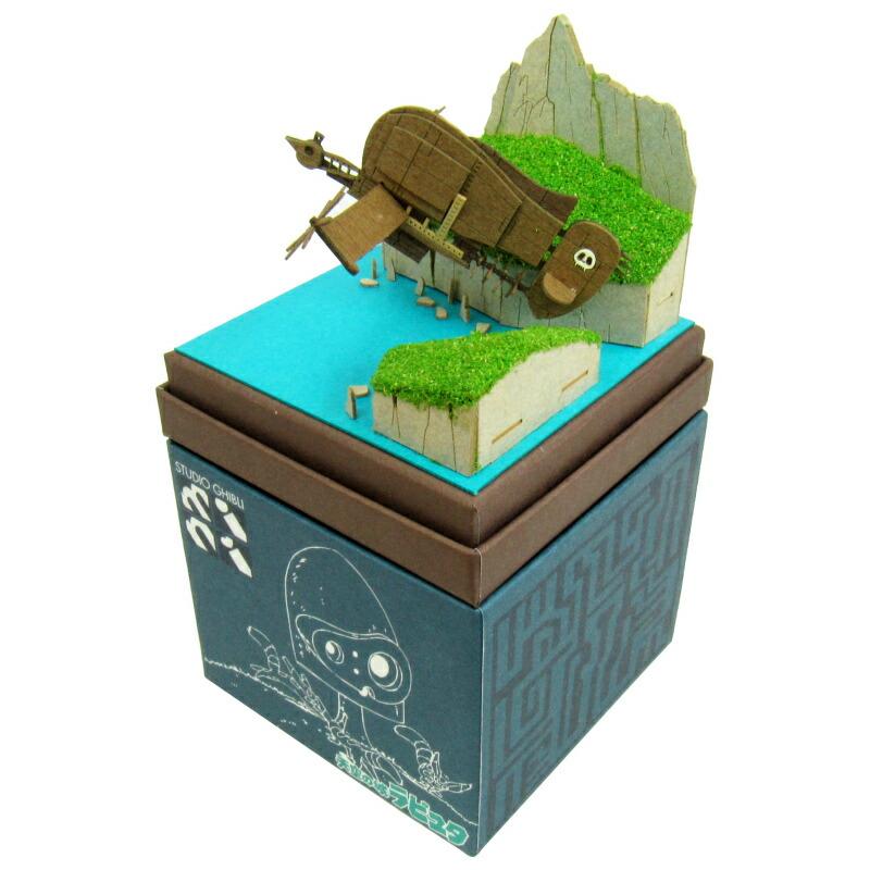 スタジオジブリmini 天空の城ラピュタ タイガーモス発進 みにちゅあー