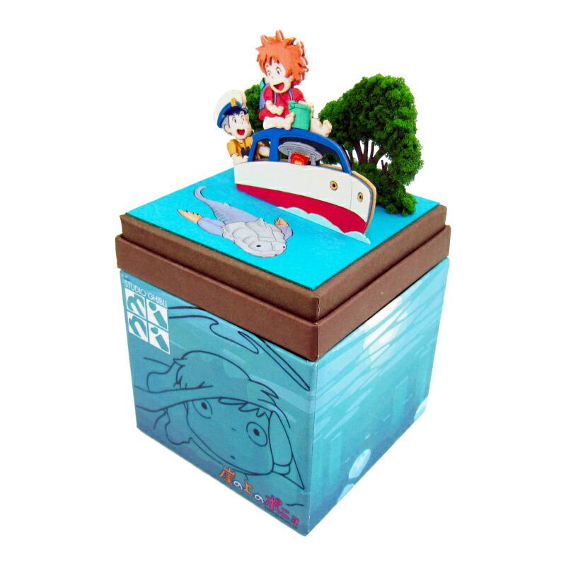 スタジオジブリmini 崖の上のポニョ ポンポン船に乗って みに
