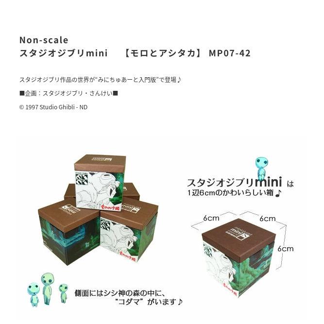 スタジオジブリmini もののけ姫 モロとアシタカ みにちゅあーとキット