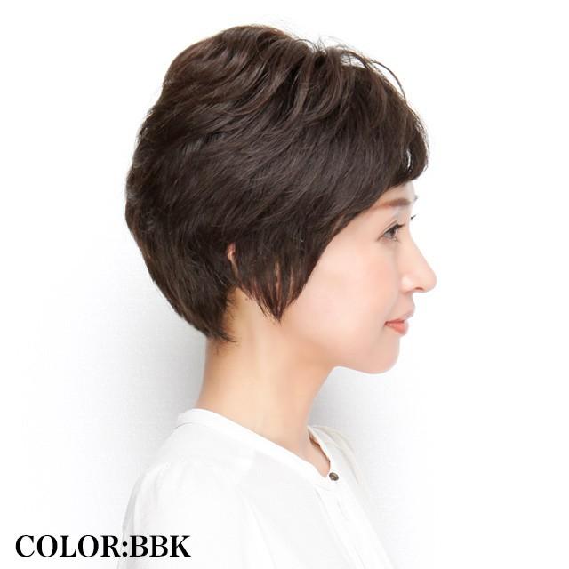 限定セール！】 人毛100%✨前髪付き部分ウィッグ地肌付きヘアピース