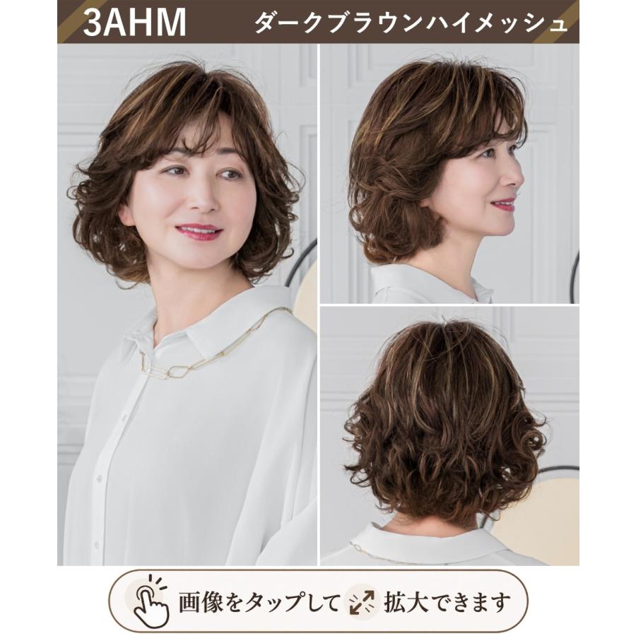 新色発売】ヘアピース耐熱 白髪隠しウィッグ (分け目タイプ) ウイッグ